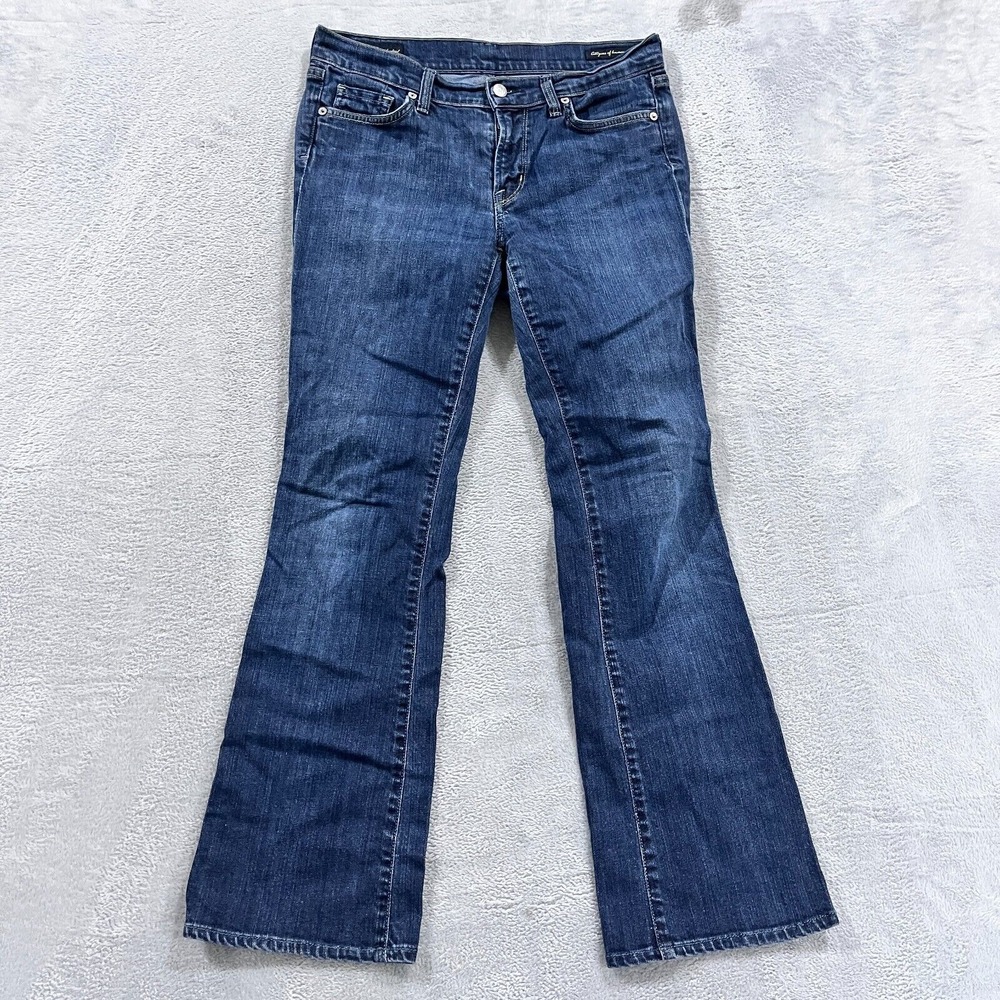 Citizens of Humanity Jeans 28 Amber #263 Stretch High-Rise Bootcut Distressed